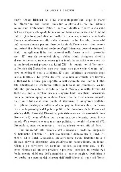 Le opere e i giorni rassegna mensile di politica, lettere, arti, etc