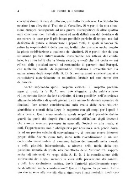 Le opere e i giorni rassegna mensile di politica, lettere, arti, etc