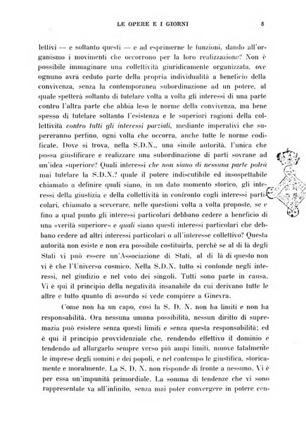 Le opere e i giorni rassegna mensile di politica, lettere, arti, etc