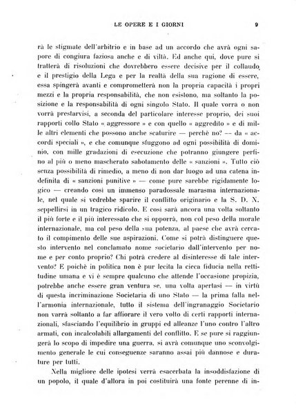 Le opere e i giorni rassegna mensile di politica, lettere, arti, etc