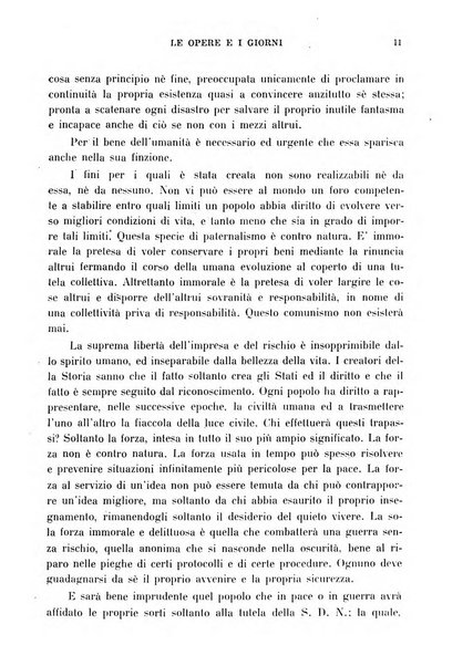 Le opere e i giorni rassegna mensile di politica, lettere, arti, etc