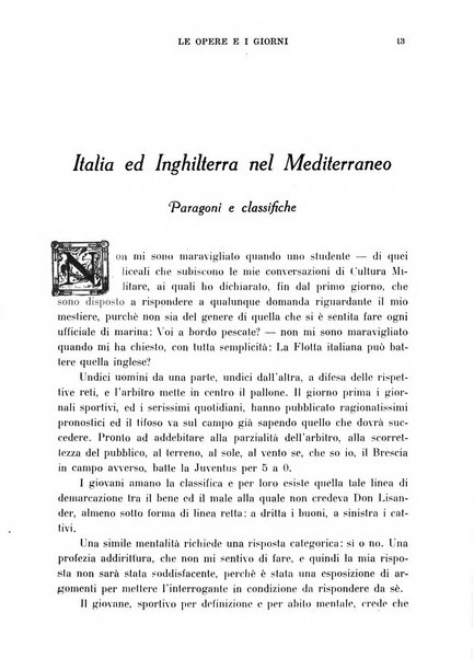 Le opere e i giorni rassegna mensile di politica, lettere, arti, etc