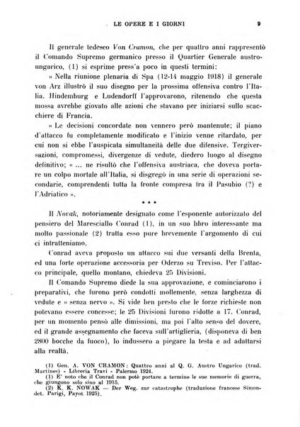 Le opere e i giorni rassegna mensile di politica, lettere, arti, etc