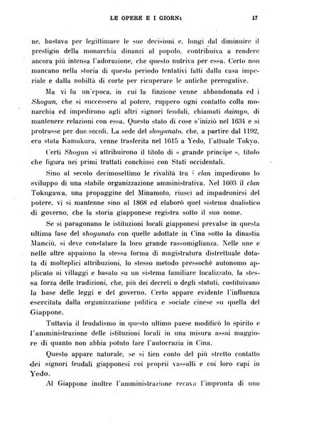 Le opere e i giorni rassegna mensile di politica, lettere, arti, etc