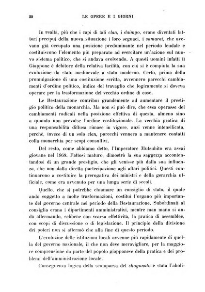 Le opere e i giorni rassegna mensile di politica, lettere, arti, etc