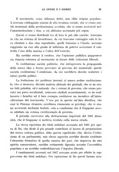 Le opere e i giorni rassegna mensile di politica, lettere, arti, etc