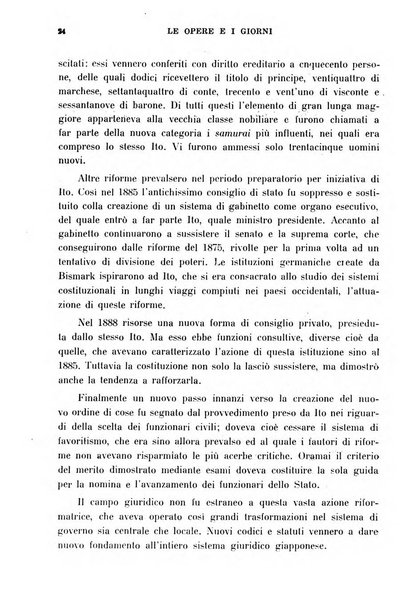 Le opere e i giorni rassegna mensile di politica, lettere, arti, etc