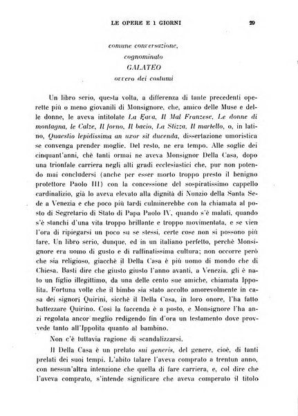 Le opere e i giorni rassegna mensile di politica, lettere, arti, etc