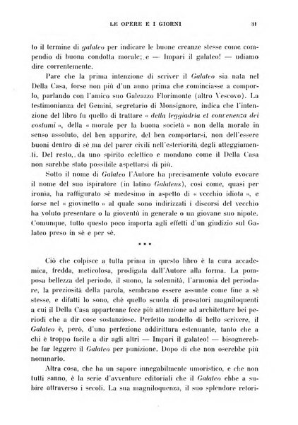 Le opere e i giorni rassegna mensile di politica, lettere, arti, etc