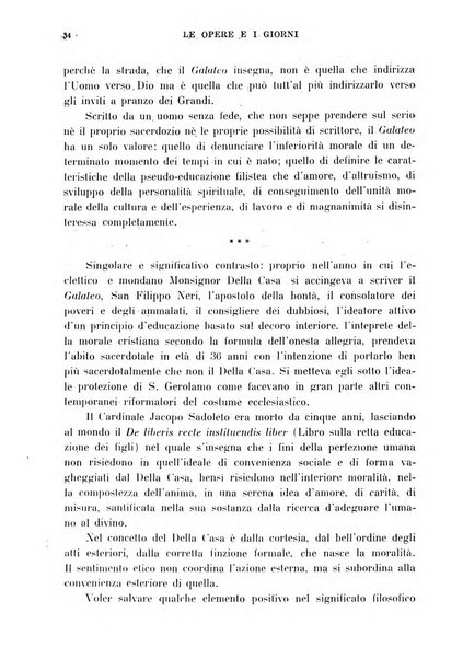 Le opere e i giorni rassegna mensile di politica, lettere, arti, etc