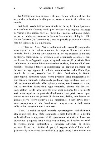 Le opere e i giorni rassegna mensile di politica, lettere, arti, etc