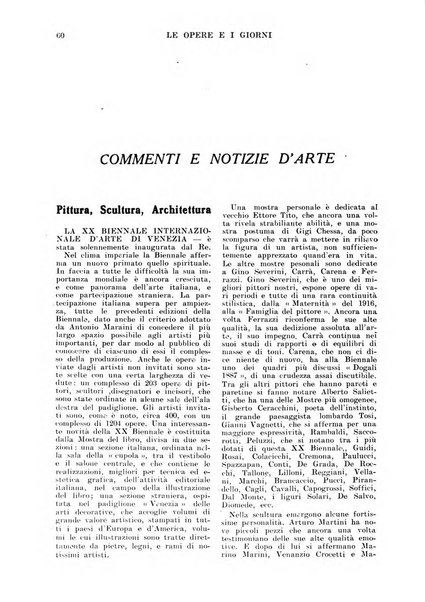 Le opere e i giorni rassegna mensile di politica, lettere, arti, etc