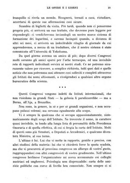 Le opere e i giorni rassegna mensile di politica, lettere, arti, etc