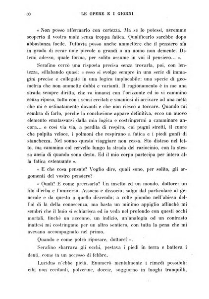 Le opere e i giorni rassegna mensile di politica, lettere, arti, etc