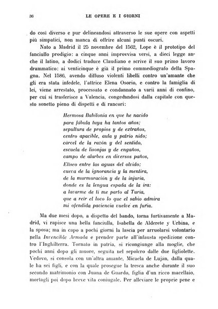 Le opere e i giorni rassegna mensile di politica, lettere, arti, etc