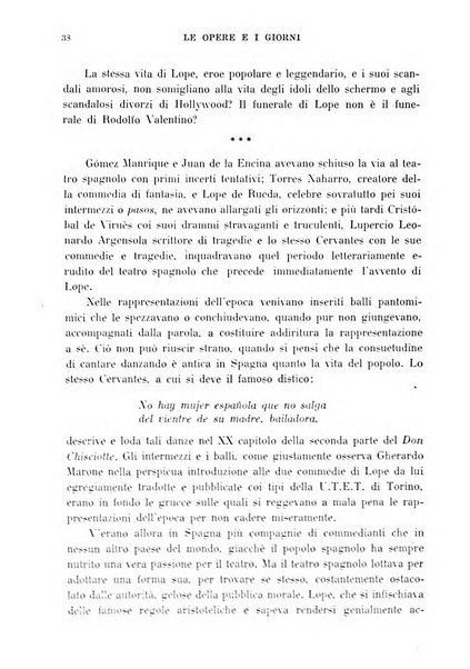 Le opere e i giorni rassegna mensile di politica, lettere, arti, etc