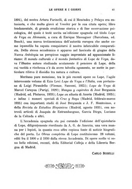 Le opere e i giorni rassegna mensile di politica, lettere, arti, etc