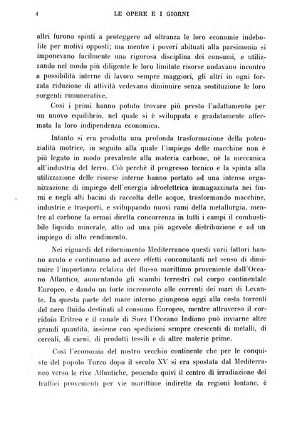 Le opere e i giorni rassegna mensile di politica, lettere, arti, etc