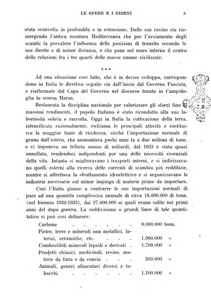 Le opere e i giorni rassegna mensile di politica, lettere, arti, etc