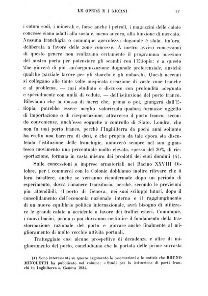 Le opere e i giorni rassegna mensile di politica, lettere, arti, etc