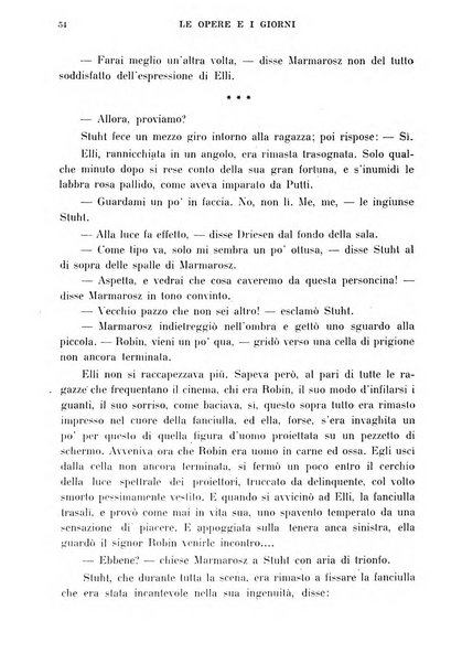 Le opere e i giorni rassegna mensile di politica, lettere, arti, etc