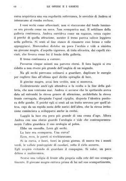 Le opere e i giorni rassegna mensile di politica, lettere, arti, etc