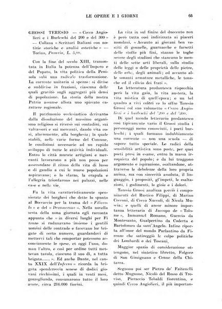 Le opere e i giorni rassegna mensile di politica, lettere, arti, etc