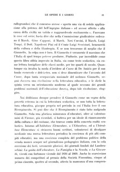 Le opere e i giorni rassegna mensile di politica, lettere, arti, etc