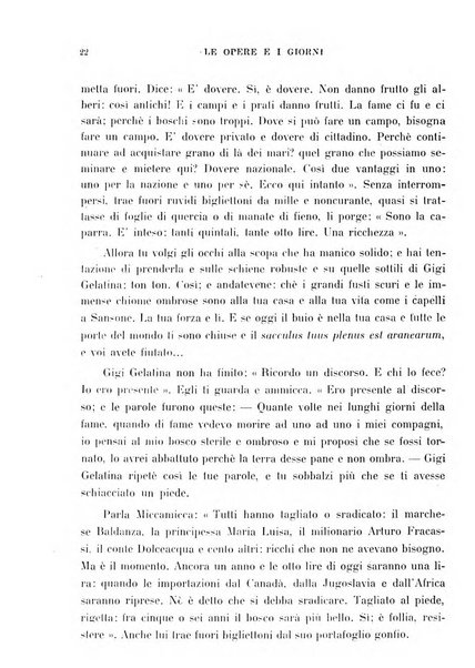 Le opere e i giorni rassegna mensile di politica, lettere, arti, etc