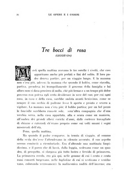 Le opere e i giorni rassegna mensile di politica, lettere, arti, etc