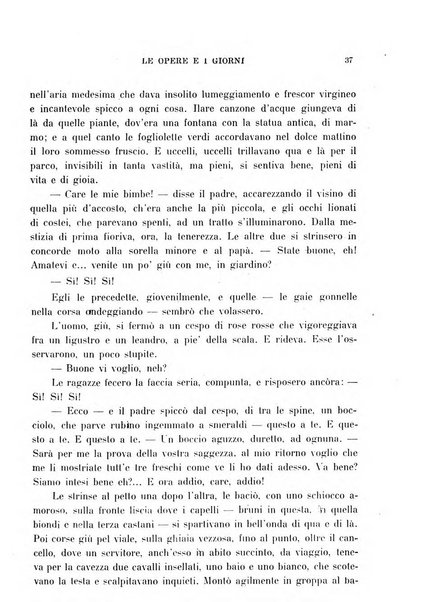 Le opere e i giorni rassegna mensile di politica, lettere, arti, etc