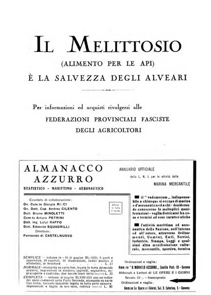 Le opere e i giorni rassegna mensile di politica, lettere, arti, etc