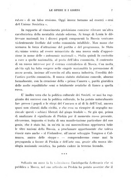 Le opere e i giorni rassegna mensile di politica, lettere, arti, etc