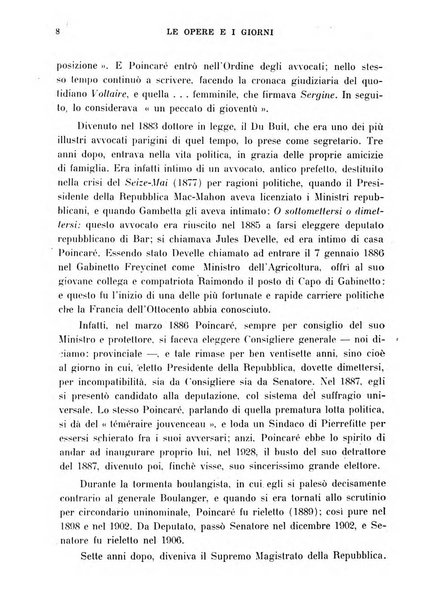 Le opere e i giorni rassegna mensile di politica, lettere, arti, etc