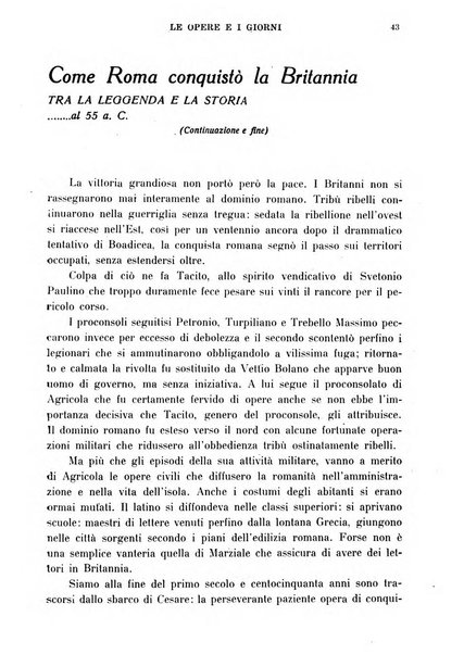 Le opere e i giorni rassegna mensile di politica, lettere, arti, etc