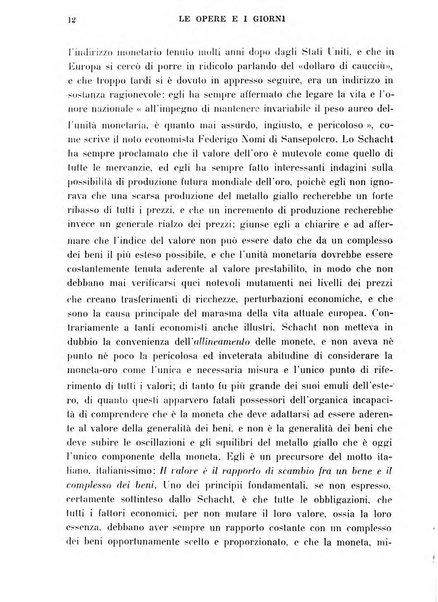 Le opere e i giorni rassegna mensile di politica, lettere, arti, etc