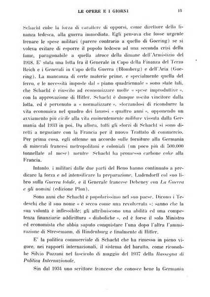 Le opere e i giorni rassegna mensile di politica, lettere, arti, etc