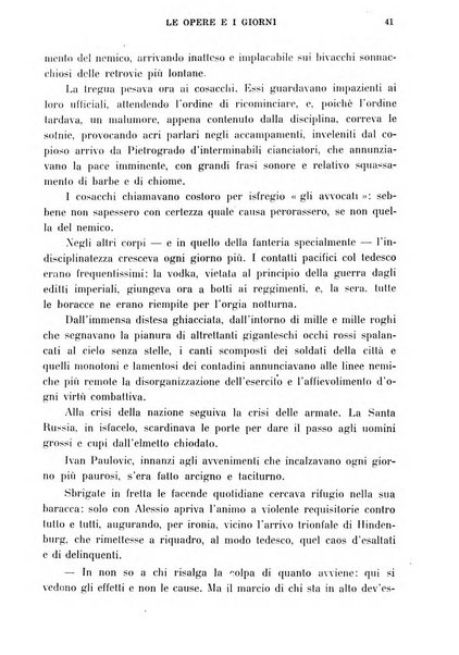 Le opere e i giorni rassegna mensile di politica, lettere, arti, etc