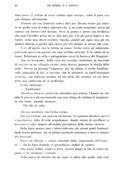 Le opere e i giorni rassegna mensile di politica, lettere, arti, etc