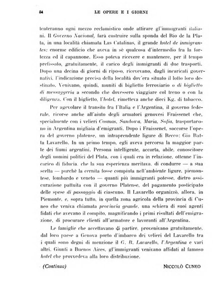 Le opere e i giorni rassegna mensile di politica, lettere, arti, etc