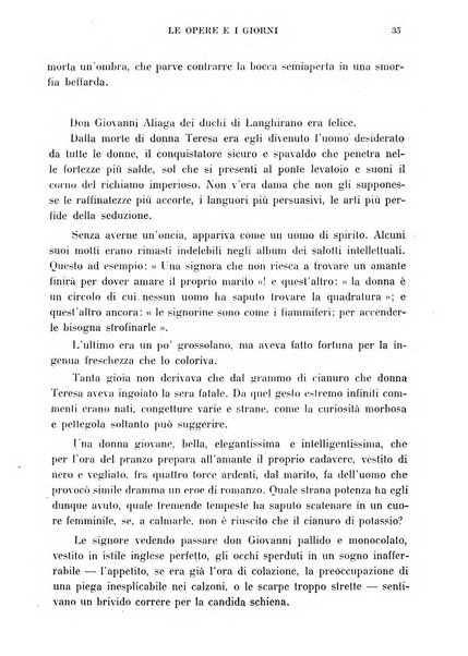 Le opere e i giorni rassegna mensile di politica, lettere, arti, etc