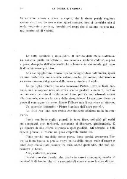 Le opere e i giorni rassegna mensile di politica, lettere, arti, etc