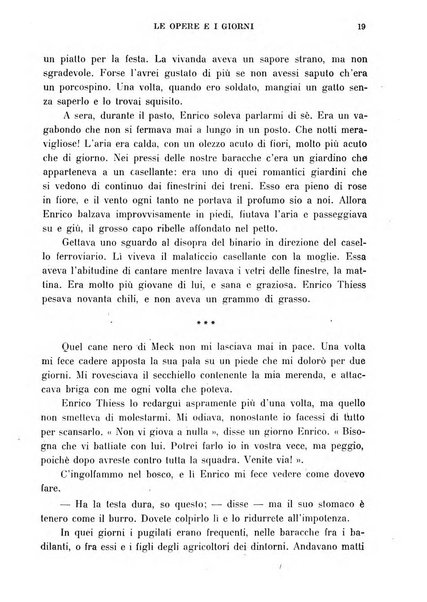 Le opere e i giorni rassegna mensile di politica, lettere, arti, etc