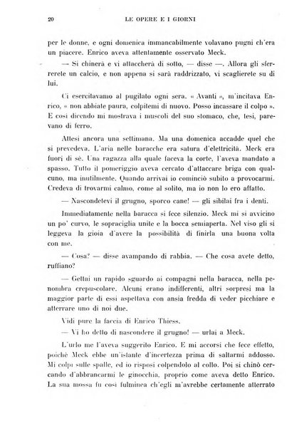 Le opere e i giorni rassegna mensile di politica, lettere, arti, etc