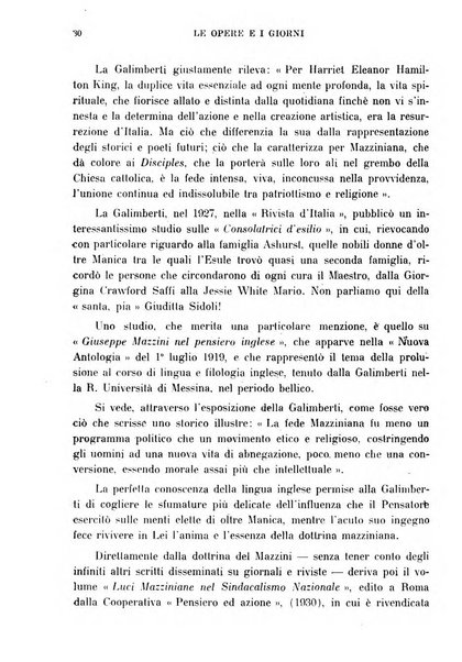 Le opere e i giorni rassegna mensile di politica, lettere, arti, etc