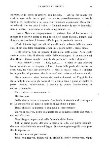 Le opere e i giorni rassegna mensile di politica, lettere, arti, etc