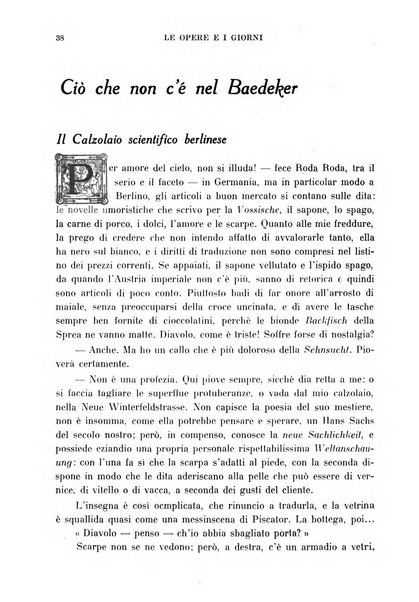 Le opere e i giorni rassegna mensile di politica, lettere, arti, etc