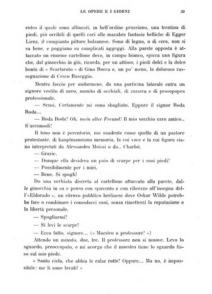 Le opere e i giorni rassegna mensile di politica, lettere, arti, etc