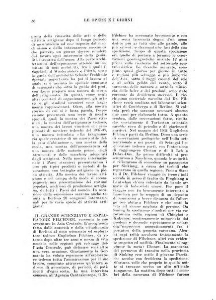 Le opere e i giorni rassegna mensile di politica, lettere, arti, etc