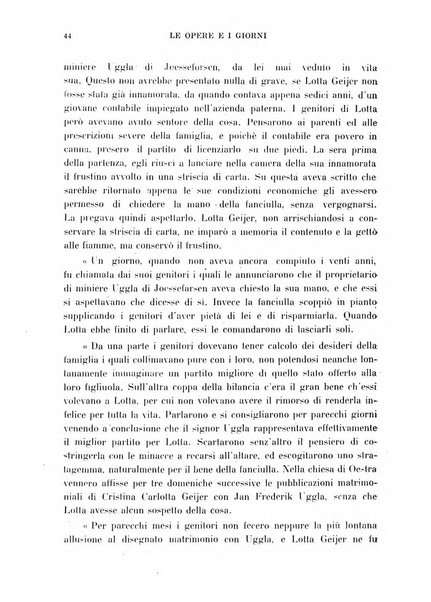 Le opere e i giorni rassegna mensile di politica, lettere, arti, etc